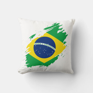 Brasilien überholte Flagge National Pride Sports F Kissen