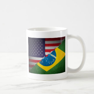 Brasilien und Amerika Tasse