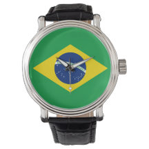 Brasilien Watch - Die Flagge Brasiliens