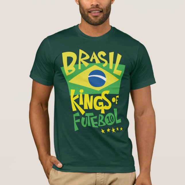 BRASILIEN-WELTMEISTERSCHAFT T-Shirt (Vorderseite)