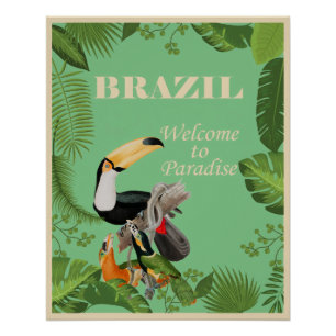 Brasilien, Willkommen im Paradies, Poster