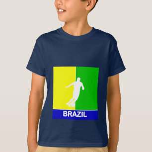 Brasilienfußball Jugend-T - Shirt 2010