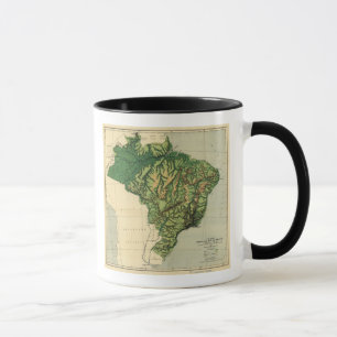 BrasilienPhysical Panoramic MapBrasilien Tasse
