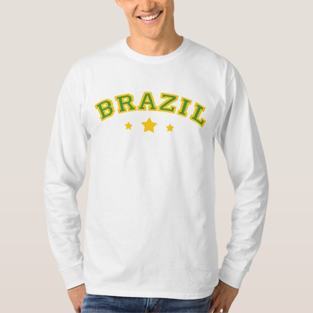 Brasilienteam Fußball-T - Shirt (Vorderseite)