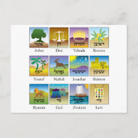 Brasões DAS dösen Tribos De Israel conforme ein