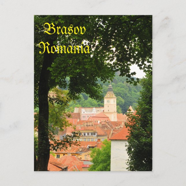 Brasov, Rumänien Postkarte (Vorderseite)