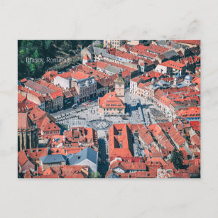 Brasov, Rumänien, Stadtbild, Postkarte