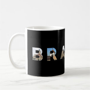 Brasov Stadt romania Sehenswürdigkeit in Namenssym Tasse