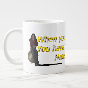 Brass Balls Jumbo-Tasse