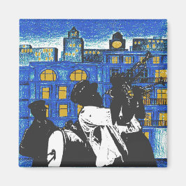 Brass Band, New Orleans Magnet