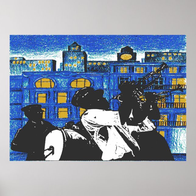Brass Band, New Orleans Poster (Vorne)