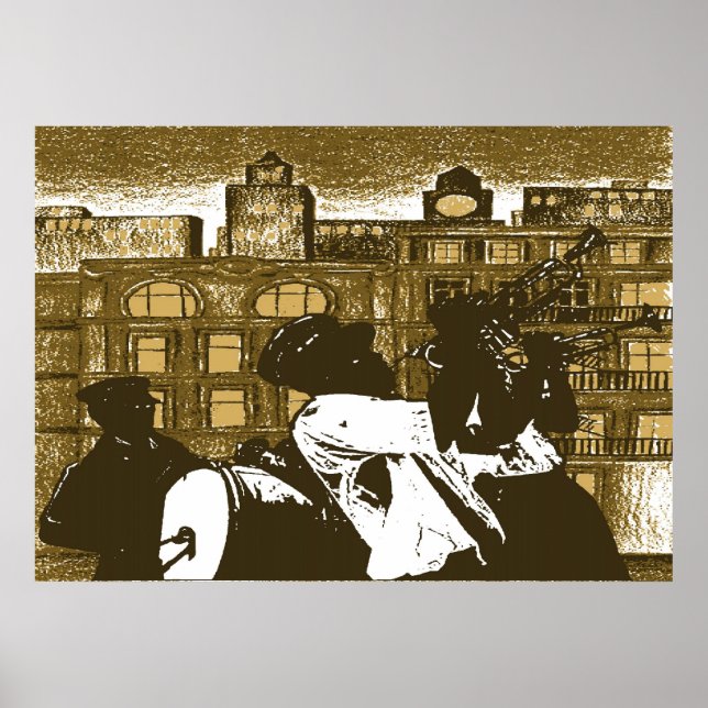 Brass Band, New Orleans Poster (Vorne)