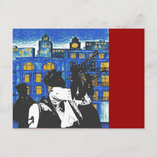 Brass Band, New Orleans Postkarte