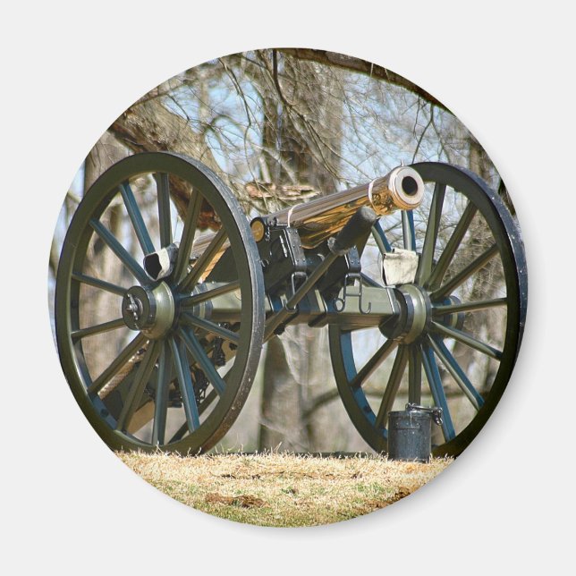 Brass Cannon Magnet (Vorne)
