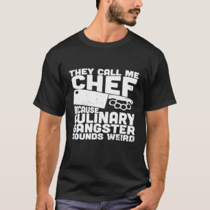Brass Knuckle Cleaver sie nennen mich Koch Premium T-Shirt