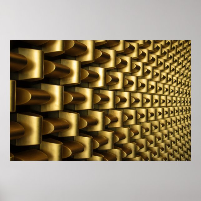 Brass metal frame poster (Vorne)