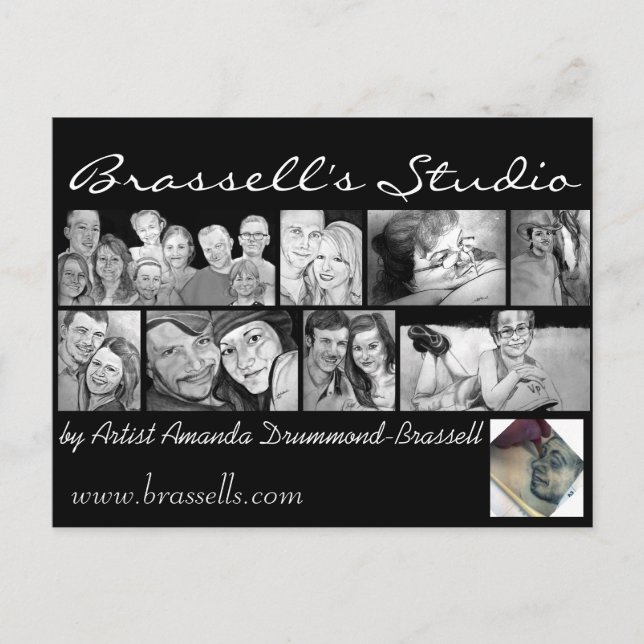Brassell-Postkarte Postkarte (Vorderseite)
