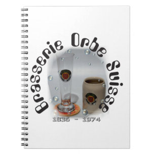 Brasserie Orbe Nootbook Notizblock