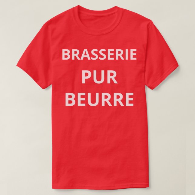 Brasserie pur beurre T-Shirt (Design vorne)
