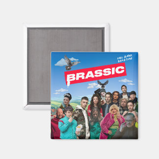 Brassic Kühlschrankmagnet Square Magnet