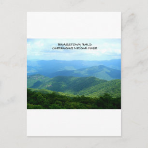 Brasstown Bald - Chattahoochee National Forest Postkarte