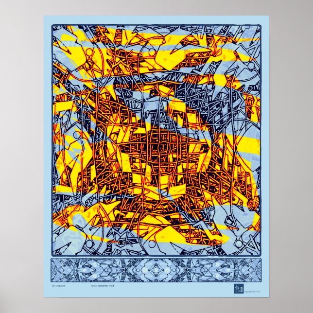 Brassy November Wind Poster (Vorne)