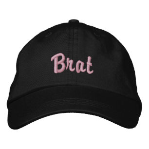 Brat bestickte Kokette Kappe
