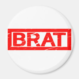 Brat-Briefmarke Magnet