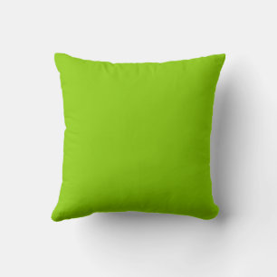 Brat Green Uni-Farbe Kissen