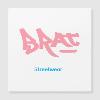 Brat logo magnetkarte