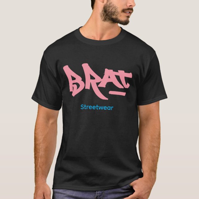 Brat logo T-Shirt (Vorderseite)