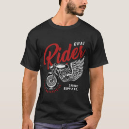 Brat Ride Custom Motorräder T - Shirt