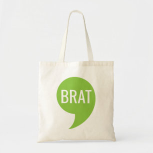 Brat Tasche. Kamala / Comma-La-Symbol-Logo Tragetasche