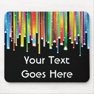 Bratenfett-Linien der Farbe Mousepad