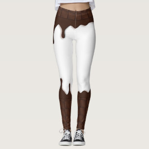 Bratenfett-Schokoladen-Süßigkeits-Bar Leggings