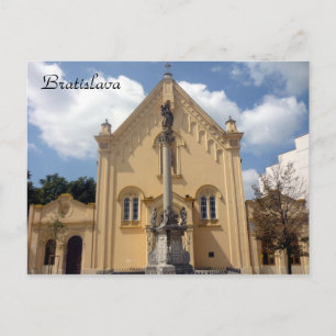 Bratilava Kapuzinerkirche Postkarte