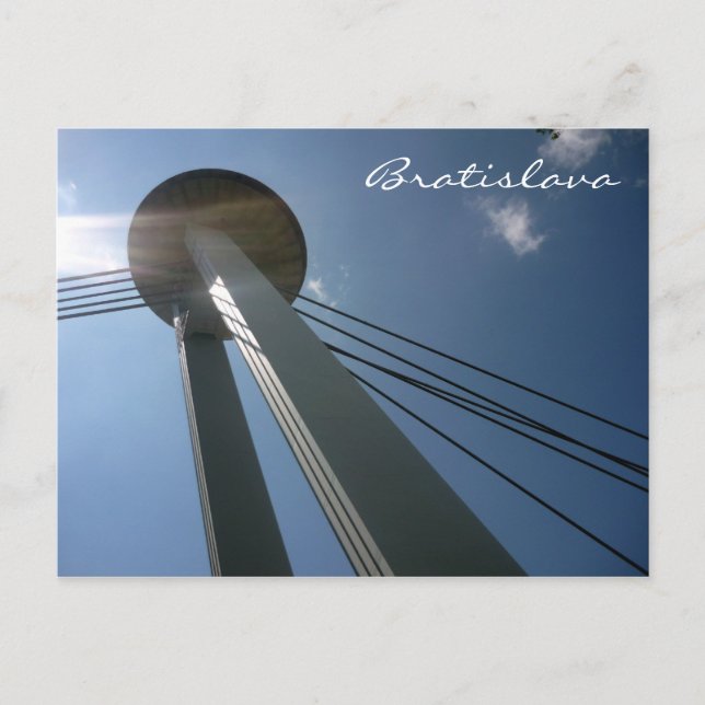 Bratilava UFO Postkarte (Vorderseite)