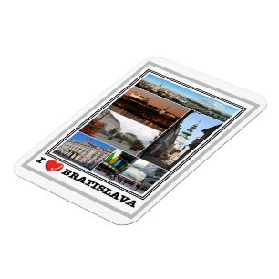 Bratislava - I Liebe - Slowakei - Magnet