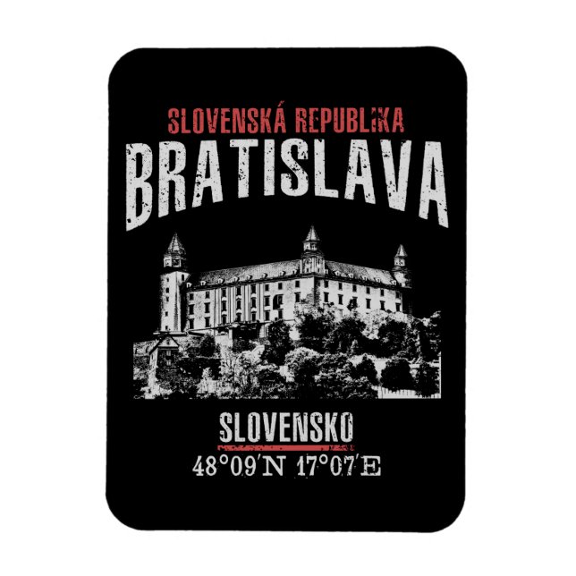 Bratislava Magnet (Vertikal)