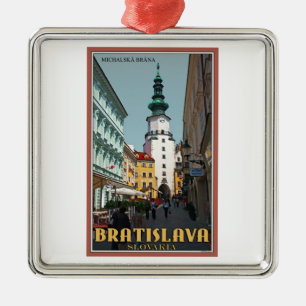 Bratislava- - Michael-Turm Ornament Aus Metall