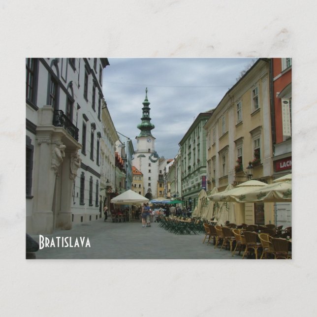 Bratislava Postkarte (Vorderseite)