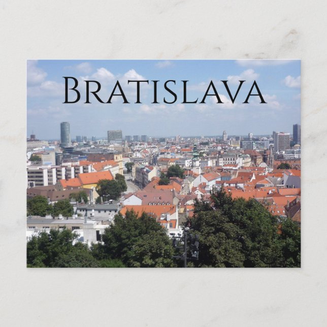 Bratislava Postkarte (Vorderseite)