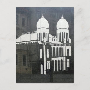 Bratislava Schloss weiß Postkarte