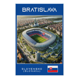 Bratislava - Slovakia - Ecological Design Poster