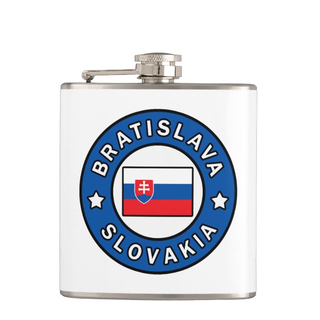 Bratislava Slowakei Flachmann (Vorderseite)