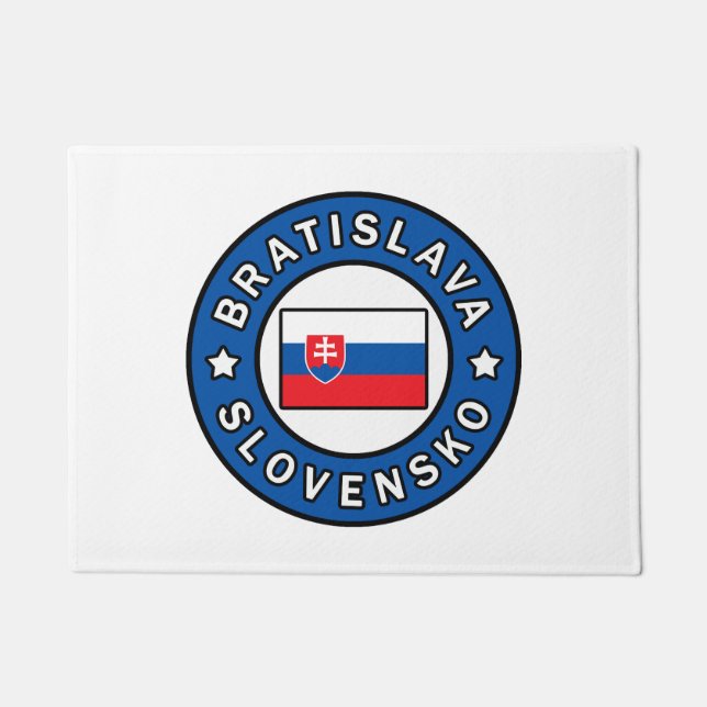 Bratislava Slowakei Fußmatte (Vorderseite)