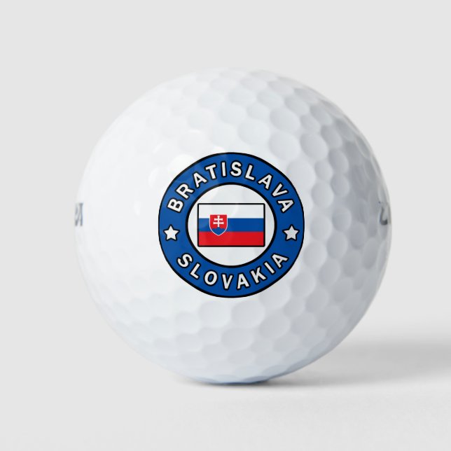 Bratislava Slowakei Golfball (Vorderseite)