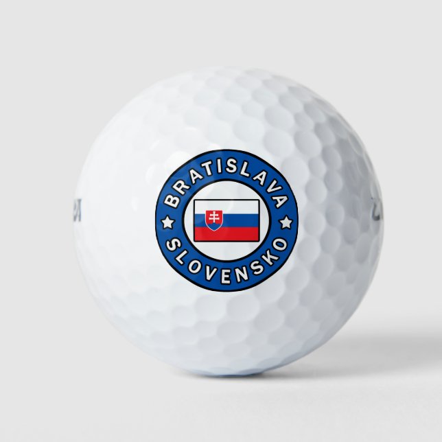 Bratislava Slowakei Golfball (Vorderseite)