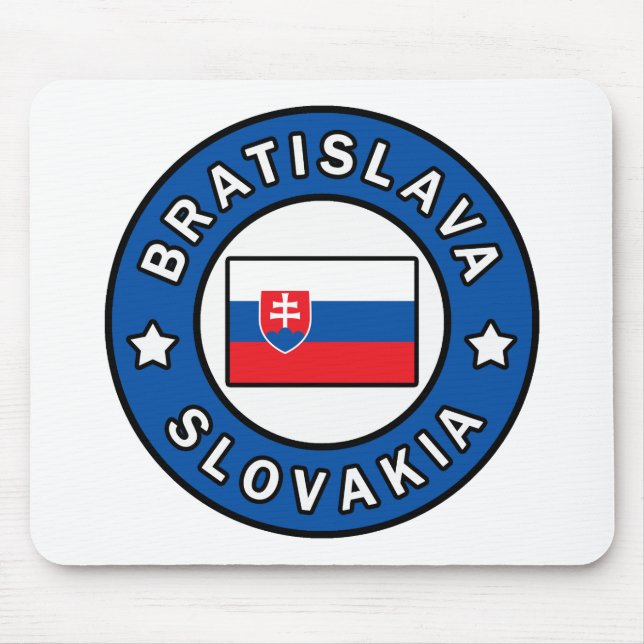Bratislava Slowakei Mousepad (Vorne)