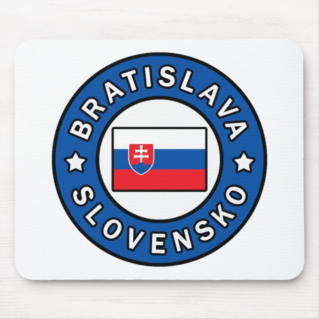 Bratislava Slowakei Mousepad (Vorne)